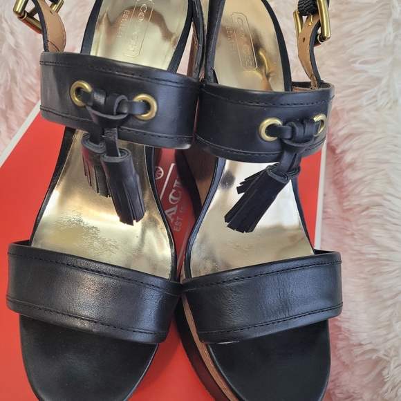 Coach wedge sandals - Picture 4 of 7